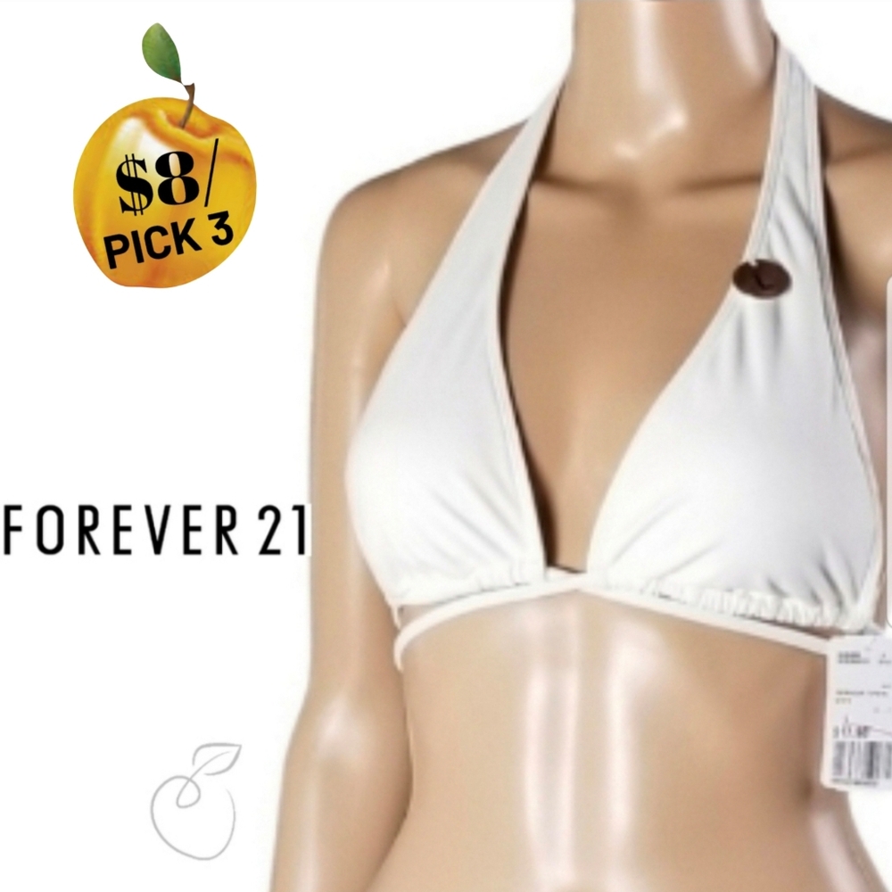 FOREVER 21 HALTER BIKINI TOP